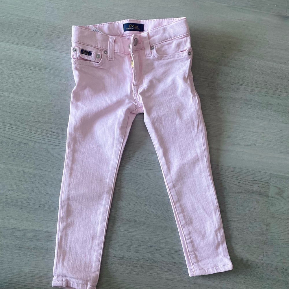 Ralph Lauren Kids Light Pink Jeans